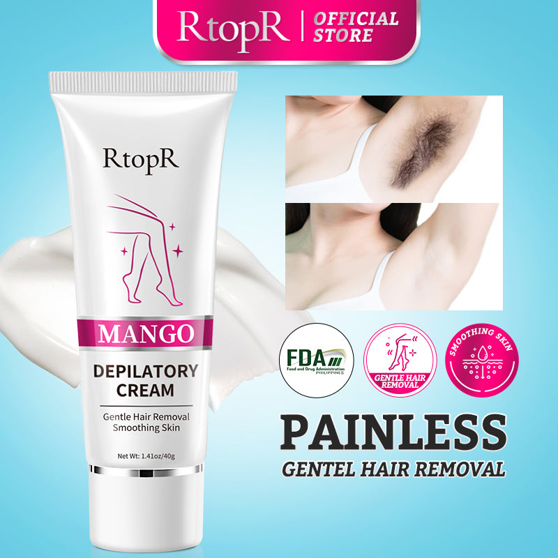 RtopR【Official Store】Mango Depilatory Cream Gentle Hair Removal Cream