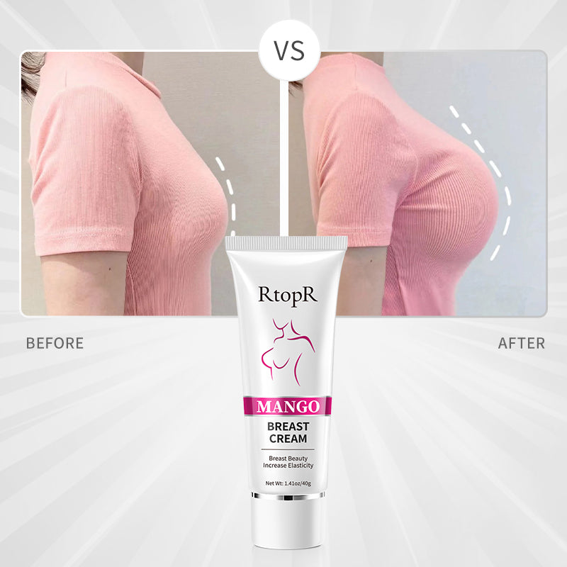 RtopR【Official Store】 Mango Breast Enlargement Cream Best Breast Firming Cream Breast Increase Cream Breast Development Cream Permanent Enhancement Lifting Tightening Enlarge Chest1.41oz/40g