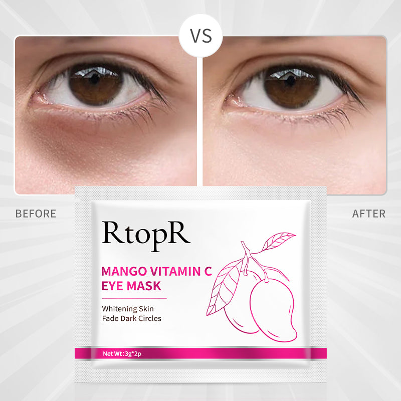 RtopR【Official Store】Mango Vitamin C Eye Mask Whitening Skin Products - 3g*2p