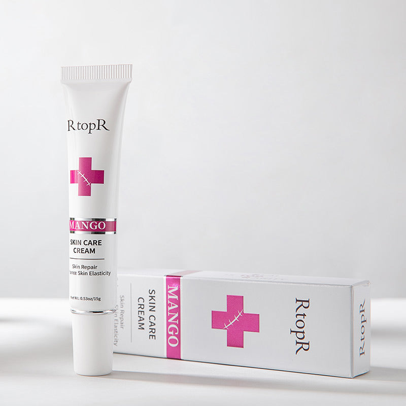 RtopR【Official Store】Mango Skin Repair Cream Fade Scar Stretch Marks Remover Cream Skin Repair Face Cream Acne Spots Treatment 0.53oz/15g