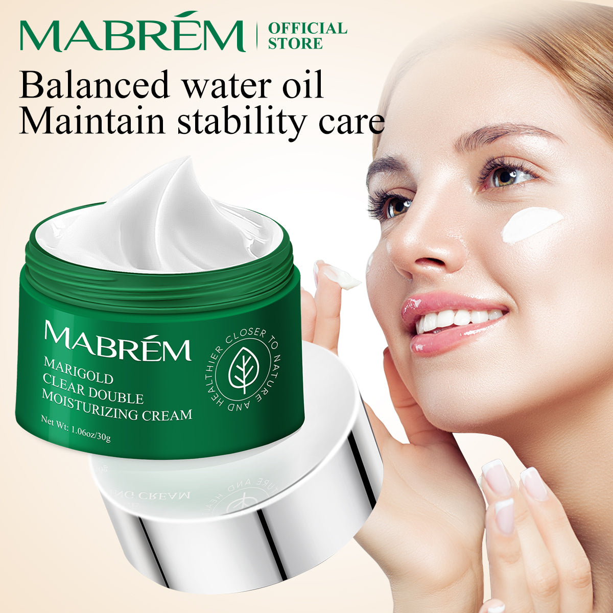 MABREM MARIGOLD CLEAR DOUBLE MOISTURIZING CREAM