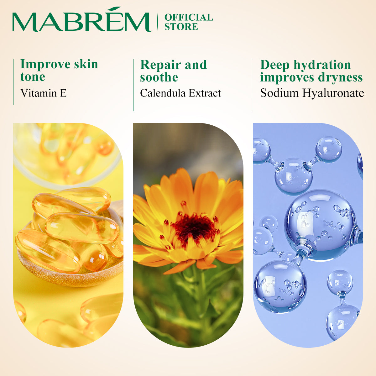 MABREM MARIGOLD CLEAR DOUBLE MOISTURIZING CREAM