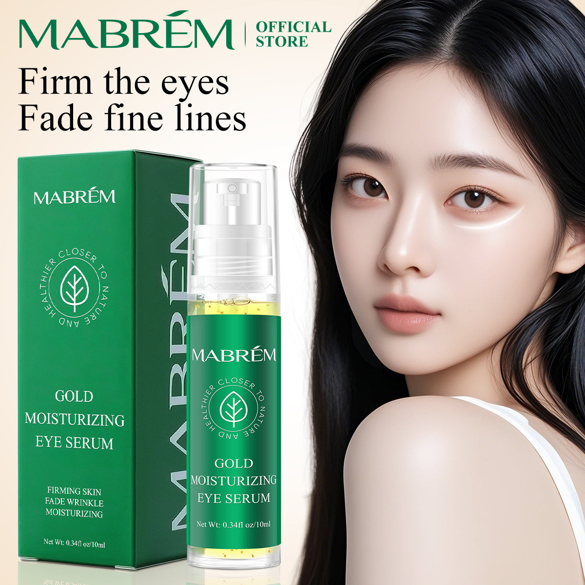 MABREM GOLD MOISTURIZING EYE SERUM