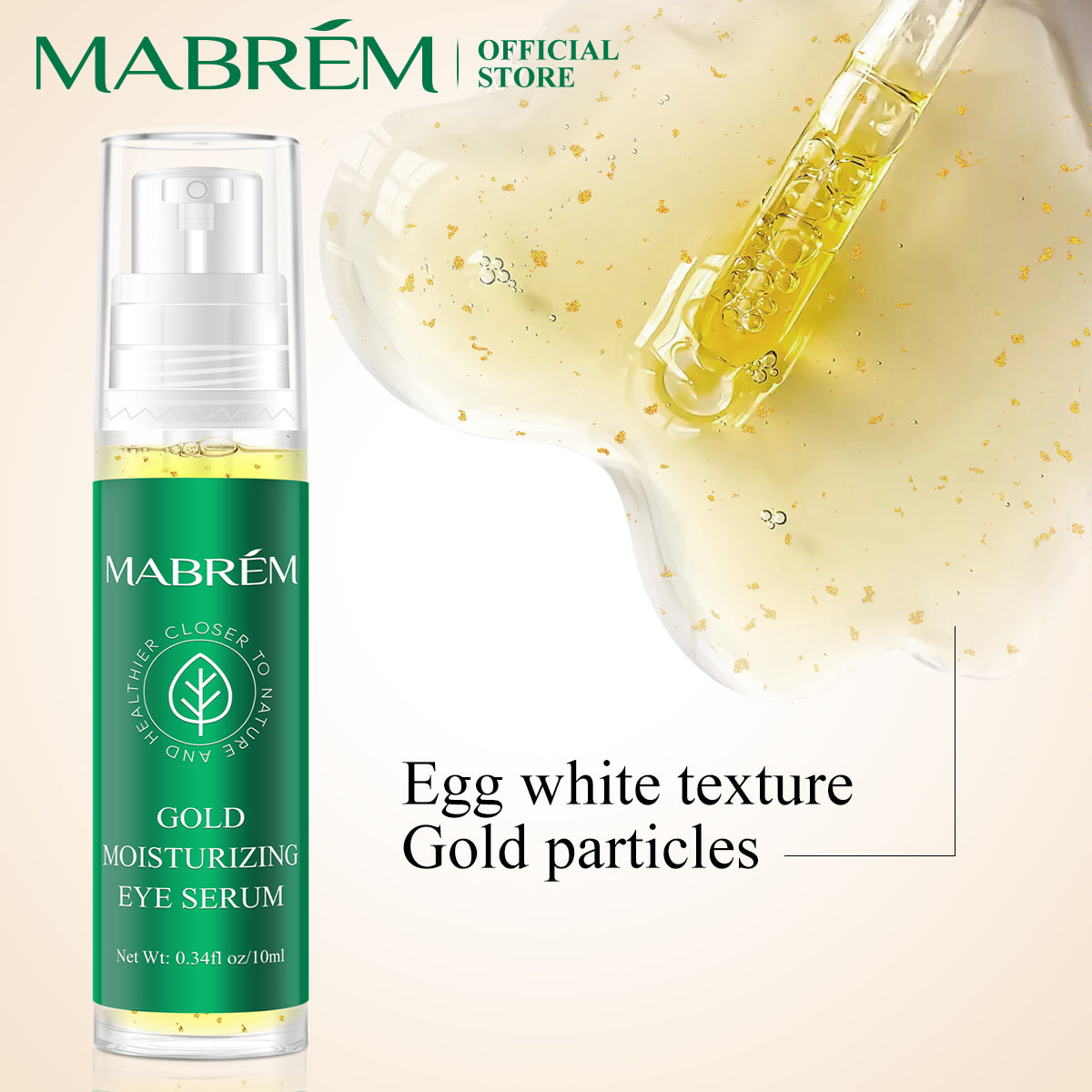 MABREM GOLD MOISTURIZING EYE SERUM