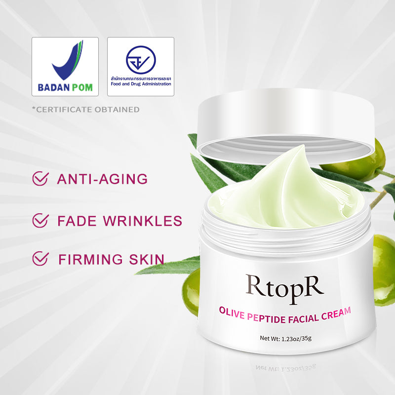 RtopR Olive Peptide Facial Anti-aging Cream Best Skin Firming