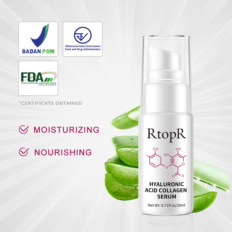 RtopR【Official Store】Hyaluronic Acid Collagen Moisturizing Serum Moisturizing Lotion For Dry Skin