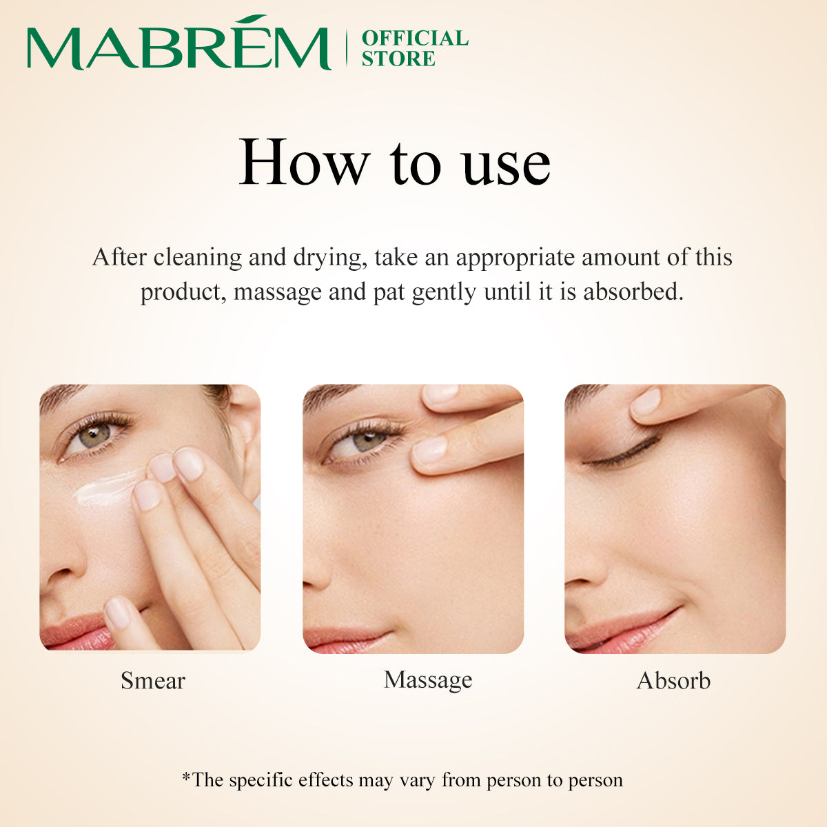 MABREM DEEP NOURISHING FIRMING EYE ESSENCE CREAM