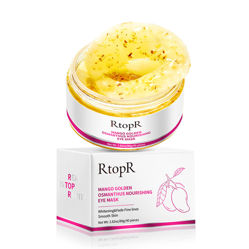 RtopR【Official Store】Mango Golden Osmanthus Nourishing Eye Mask Smooth Skin Pure How To Smooth Skin
