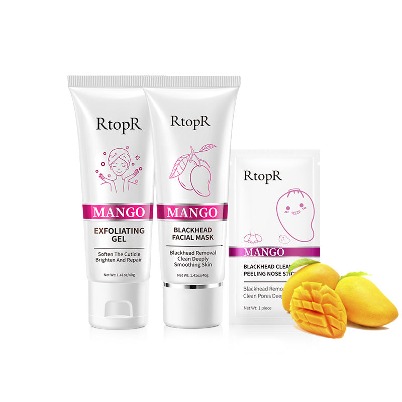 RtopR Blackhead Cleansing Face and Nose Skin Care Set