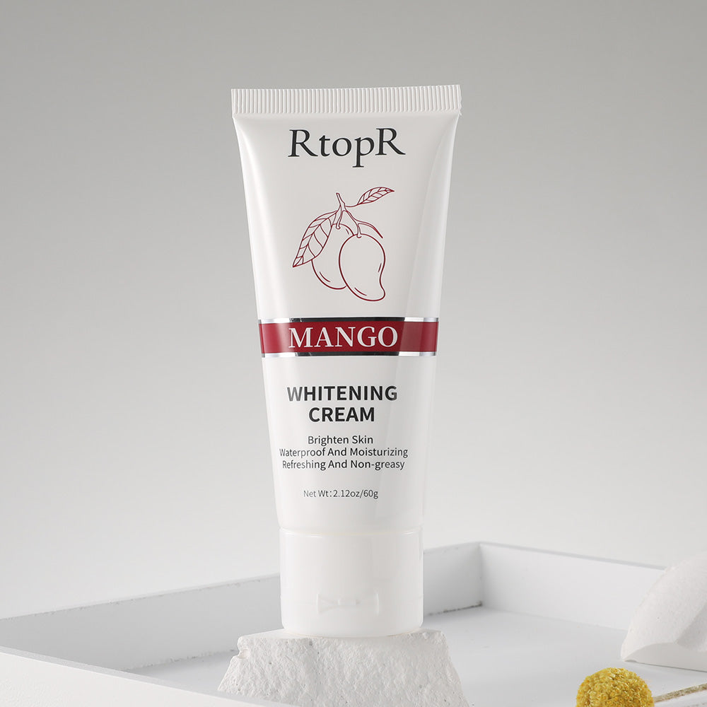 RtopR【Official Store】Skin Whitening Cream Lightening Serum for Face Intimate Areas and Bikini Area Body Mango Whitening Lazy Cream